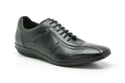 Clarks Fast Action Black Leather
