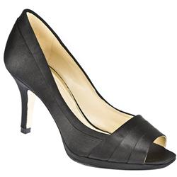 Female Snake Rattle Textile Upper in Black, Champagne