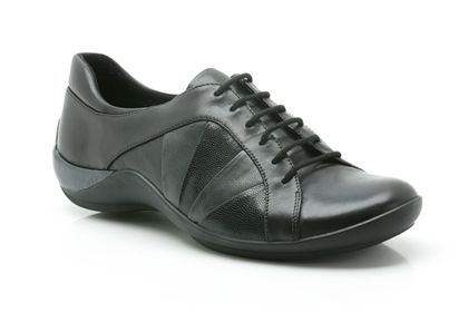 Clarks Fine Day Black Combi Leather