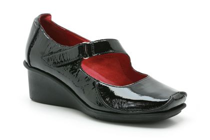 Clarks Finnis Blaze Black Patent