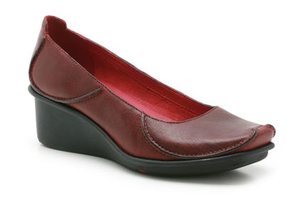 Clarks Finnis Dove Ox-Blood Leather