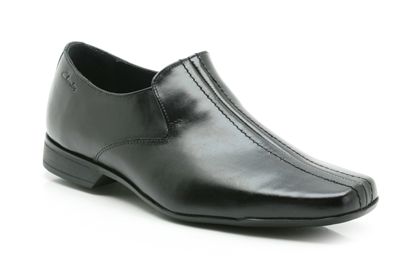 Clarks Fire Fall Black Leather