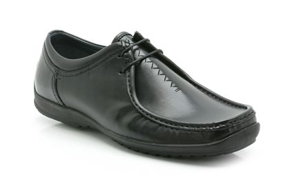 Clarks Fire Moon Black Leather