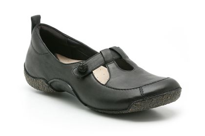Clarks Funky Party Black Leather