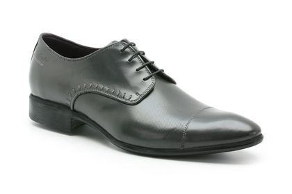 Clarks Gala Storm Dark Grey Leather