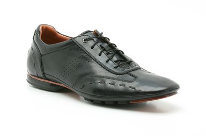 Clarks Gear Match Black Leather