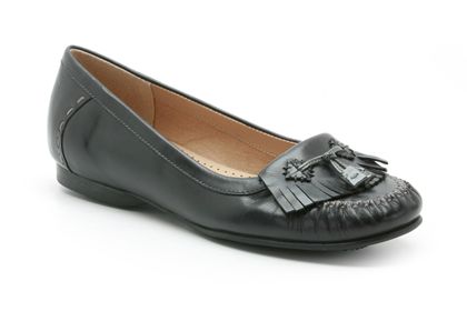 Clarks Gifted Band Black Leather