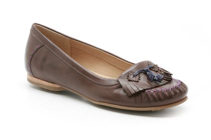 Clarks Gifted Band Ebony Leather