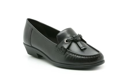 Clarks Glimpse Jazz Black Leather