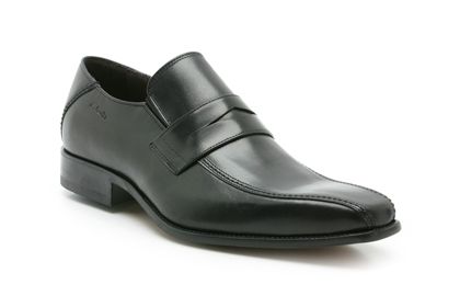 Clarks Grand Drive Black Leather
