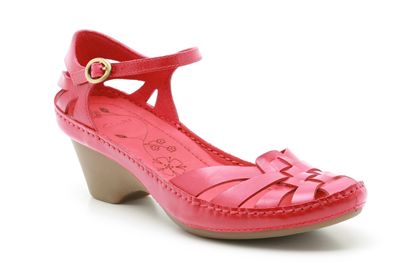 Clarks Granola Crisp Red Leather