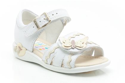 Clarks Hazy Daze Fst White Leather