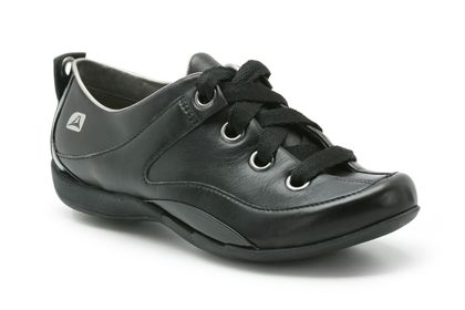 Clarks Inca Lace Black Leather
