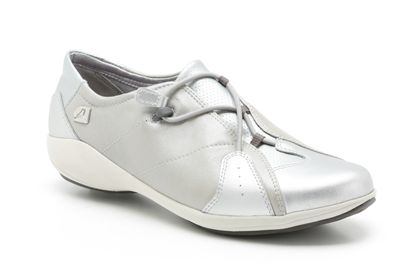Clarks Indigo Slip Silver Leather