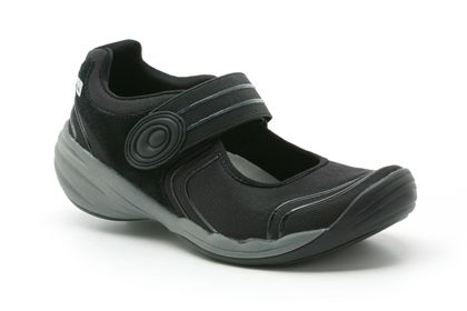 Clarks Innis Bar Black Fabric