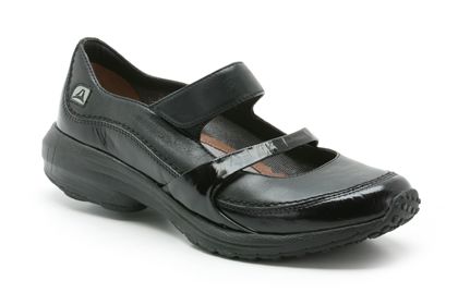 Clarks Jave Bar Black Leather