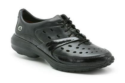 Clarks Jave Lace Black Leather