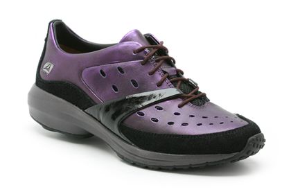 Clarks Jave Lace Purple Leather