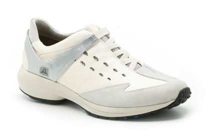 Clarks Jave Slip White Leather