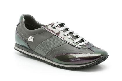 Clarks Jewel Lace Charcoal Leather