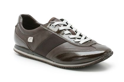 Clarks Jewel Lace Ebony Leather