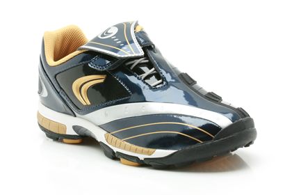 Jnr Deflection Navy Combi Leather