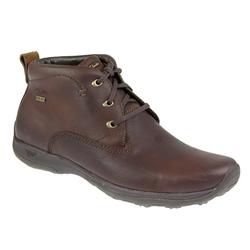 Clarks Male Rustle Hi GTX Leather Upper Leather/Textile Lining Boots in Brown