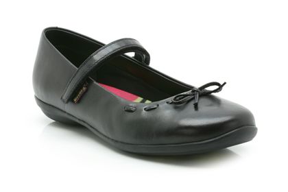 Clarks No Tip Tap BL Black Leather