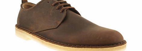 clarks originals Brown Desert London Shoes