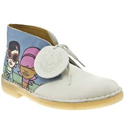 Female Desert Boot Special Edition Leather Upper Casual in Multi