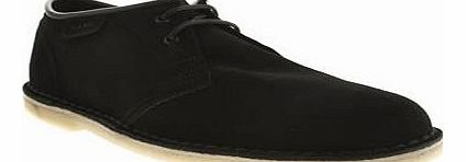 mens clarks originals black jink shoes