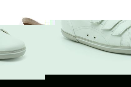 Parka Groove White Leather