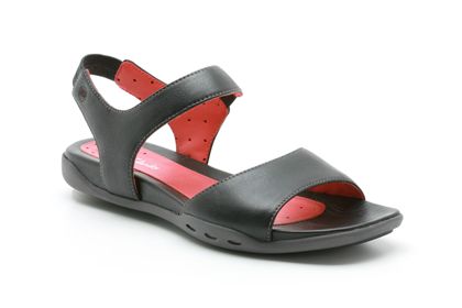 Clarks Parlez Aided Black Leather