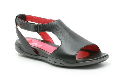 Clarks Parlez Alike Black Leather