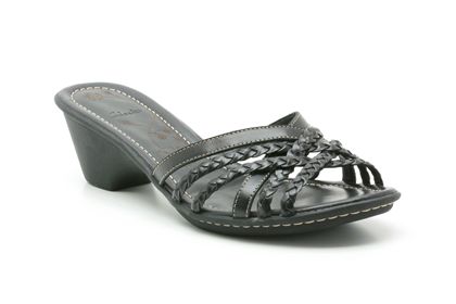 Clarks Pimento Tree Black Leather