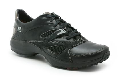 Clarks Plato Lace Black Leather