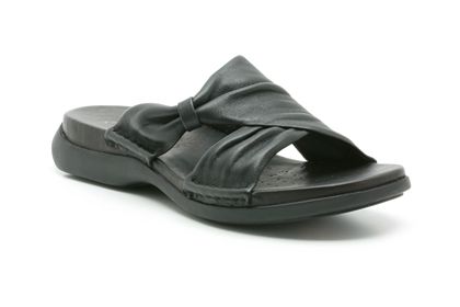 Clarks Praline Bar Black Leather