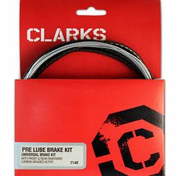 Clarks Pre-lube Universal Brake Kit W/dirt Shield