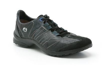 Clarks Pronto Force Black Leather