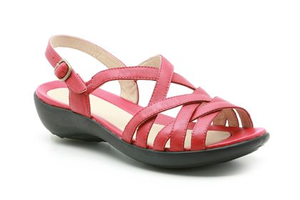 Clarks Rana May Red Leather