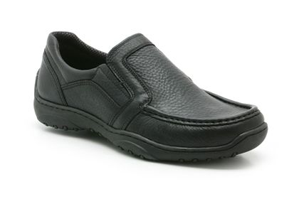 Clarks Realm Class Black Leather