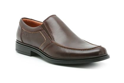 Clarks Roman Myth Ebony Leather