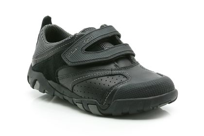 Run Around Inf Black Leather