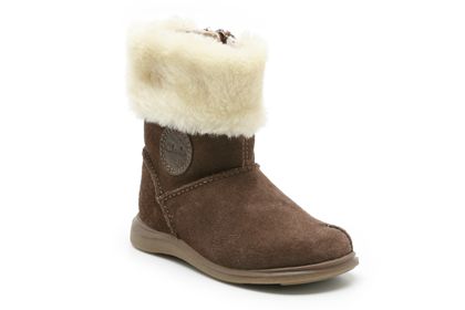 Clarks Snugglefun Fst Walnut Suede
