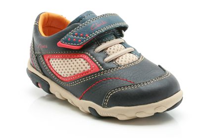 Clarks Top Class Fst Navy Combi Leather