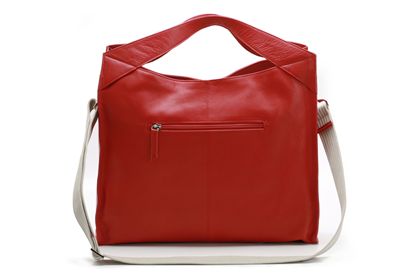 Tres Funky Red Leather