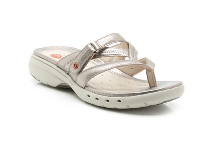 Clarks Un Coast Grey Leather