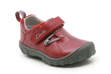 Clarks Wibble Fst Burgundy Leather