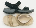 CLARKS womens sunshine touch-fastening sandal