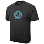 classic bike AJS embroidered logo T-shirt
